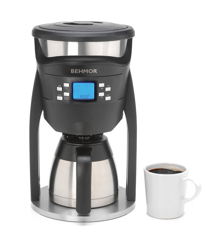 Brazen Plus 3.0 Customizable Coffee Brewer with white mug
